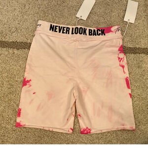 The laundry room tie dye biker shorts